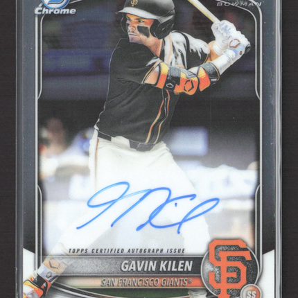 2025 Bowman Chrome Gavin Kilen #CPA-GK Auto
