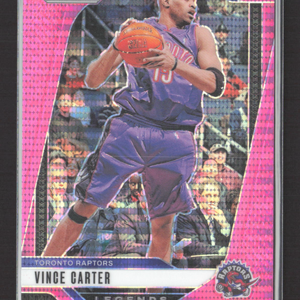 2024 Panini Prizm Basketball Vince Carter #295 Pink Pulsar 08/42