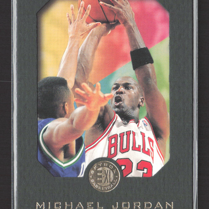 1996 SkyBox E-XL Michael Jordan #10