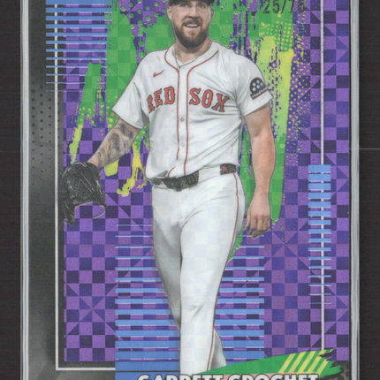 2026 Topps Finest Garrett Crochet #29 Purple 25/75