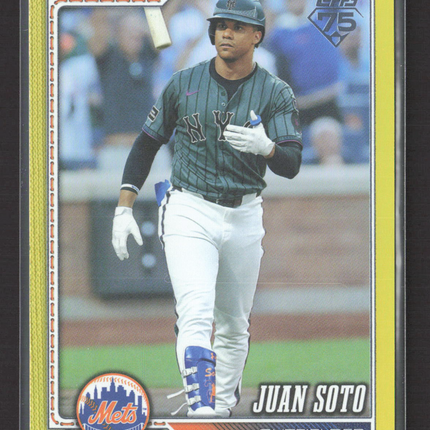 2026 Topps Juan Soto #600 Yellow Border /399