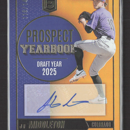 2026 Donruss Elite JB Middleton #PYS-JM 118/149 Auto