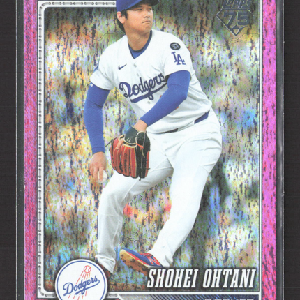 2001 Topps Series Two Shohei Ohtani #500 Pink Foil