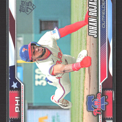2024 Topps Series Two Johan Rojas #637 Independence Day /76