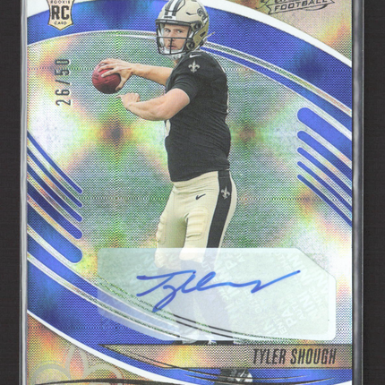 2025 Panini Absolute Football Tyler Shough #194 RC 26/50 Auto