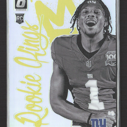 2024 Panini Donruss Optic Rookie Kings Malik Nabers #5 RC