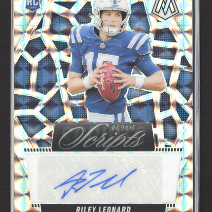 2025 Panini Mosaic Football Riley Leonard #RS-RLD RC Auto