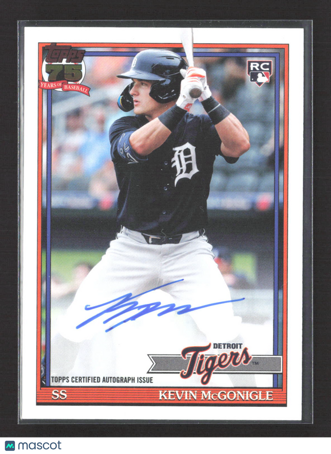 2026 Topps Kevin McGonigle #91B2-KMC RC Auto