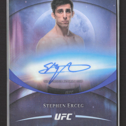 2026 Topps Midnight UFC Stephen Erceg #BAV-SE Auto
