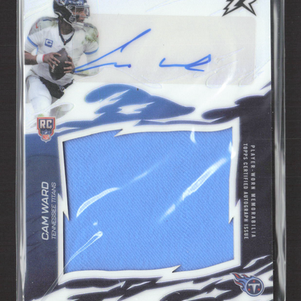 2026 Topps Resurgence Cam Ward #RRS-CW Player-Worn Memorabilia RC Auto
