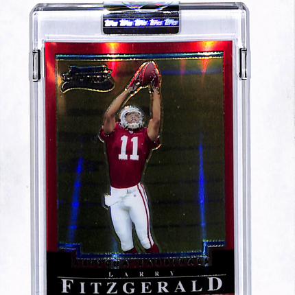 2004 Bowman Chrome Larry Fitzgerald #118 Red Refractor 080/210 rc