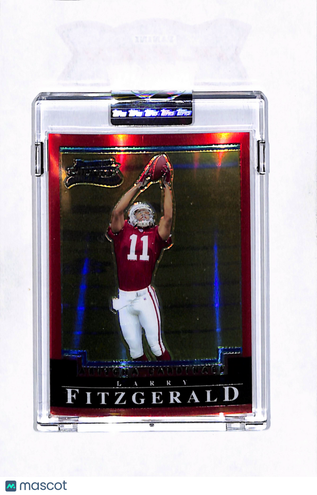 2004 Bowman Chrome Larry Fitzgerald #118 Red Refractor 080/210 rc