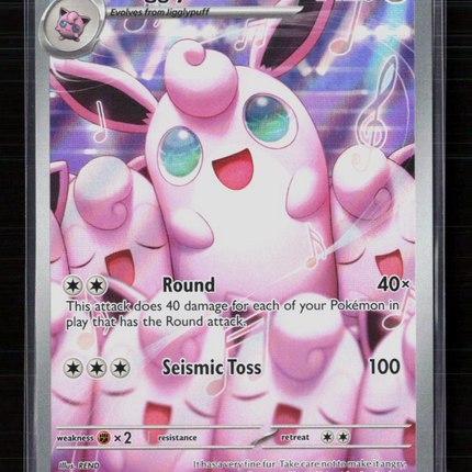 Pokemon 2025 Mega Evolution – Phantasmal Flames Wigglytuff #105/94