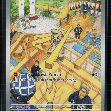 Pokemon 2024 Twilight Masquerade Timburr #183/167