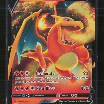 Pokemon 2022 Brilliant Stars Charizard V #17/172