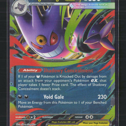 Pokemon 2025 Mega Evolution – Phantasmal Flames Mega Gengar EX #56/94