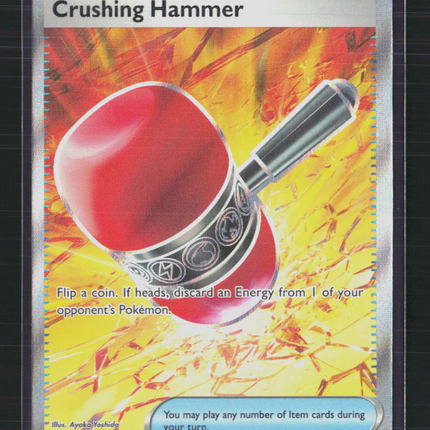 Pokemon 2026 Pitch Black Crushing Hammer SR FA #105/84