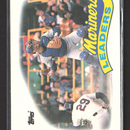 1989 Topps Tiffany Mariners Leaders #459