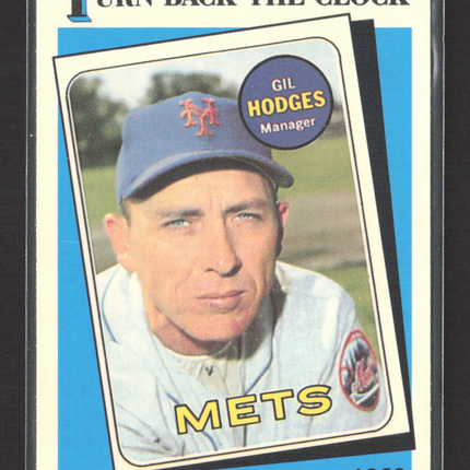 1989 Topps Tiffany Gil Hodges #664