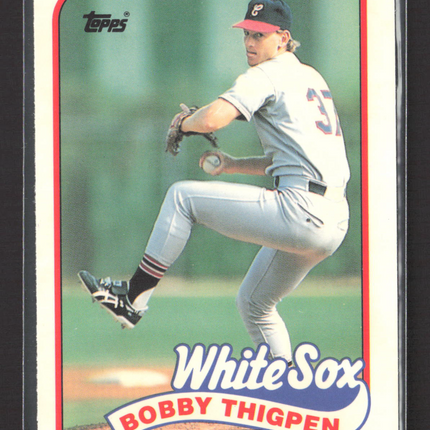 1989 Topps Tiffany Bobby Thigpen #762