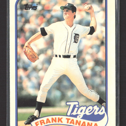 1989 Topps Tiffany Frank Tanana #603