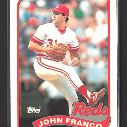 1989 Topps Tiffany John Franco #290