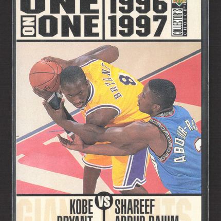 1996 Upper Deck Collector's Choice Shareef Abdur-Rahim Kobe Bryant #361
