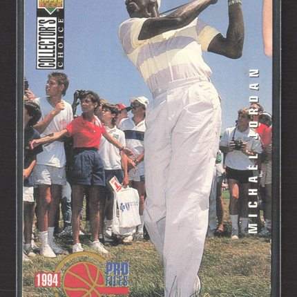 1994 Upper Deck Collector's Choice Pro Files Michael Jordan #204