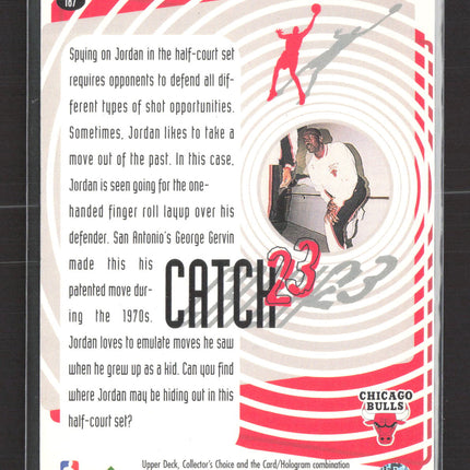 1997 Upper Deck Collector's Choice Michael Jordan #187