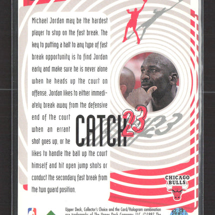 1997 Upper Deck Collector's Choice Michael Jordan #186