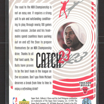 1997 Upper Deck Collector's Choice Michael Jordan #189