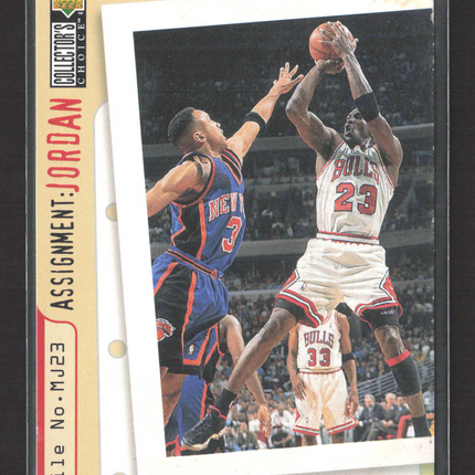 1996 Upper Deck Collector's Choice Michael Jordan John Starks #364
