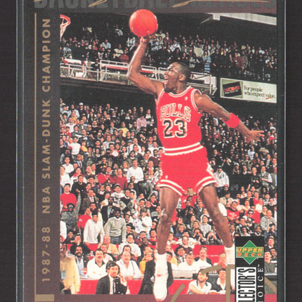 1994 Upper Deck Collector's Choice Basketball Heroes Michael Jordan #213