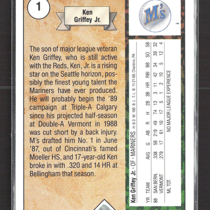 1989 Upper Deck Ken Griffey Jr. #1