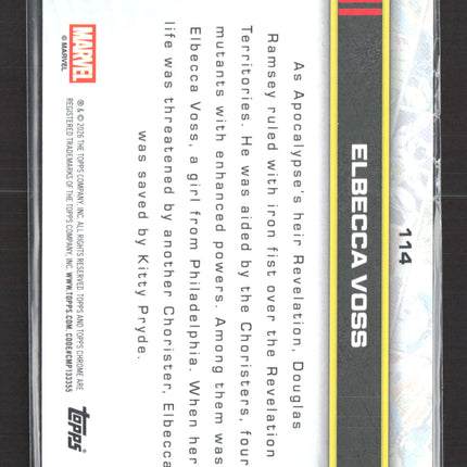 2026 Topps Chrome Marvel 149/250 Elbecca Voss /250