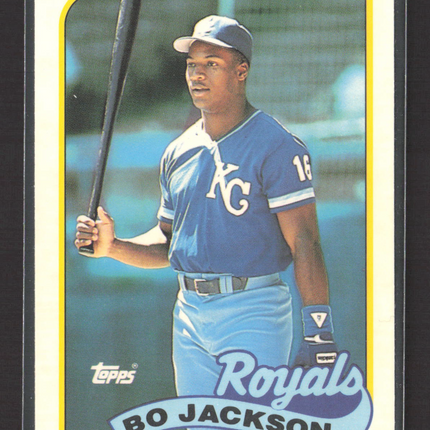 1989 Topps Tiffany Bo Jackson #540