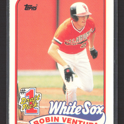 1989 Topps Tiffany Robin Ventura #764