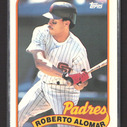 1989 Topps Tiffany Roberto Alomar #206