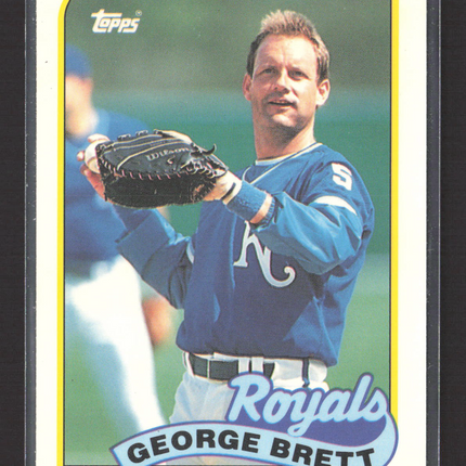 1989 Topps Tiffany George Brett #200