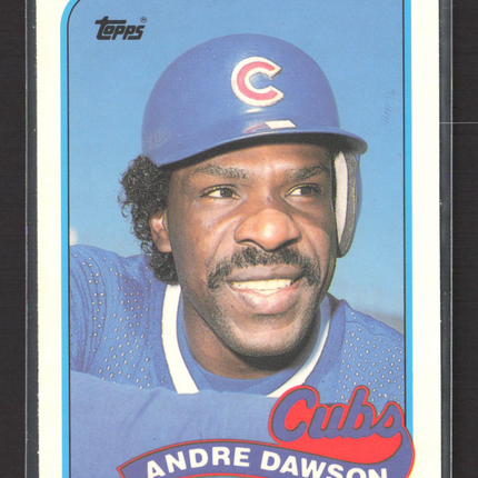 1989 Topps Tiffany Andre Dawson #10