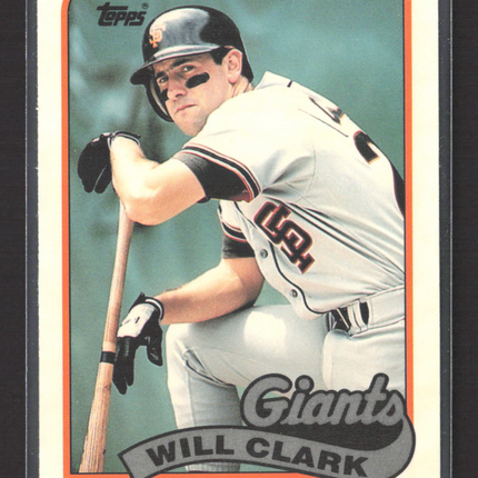 1989 Topps Tiffany Will Clark #660