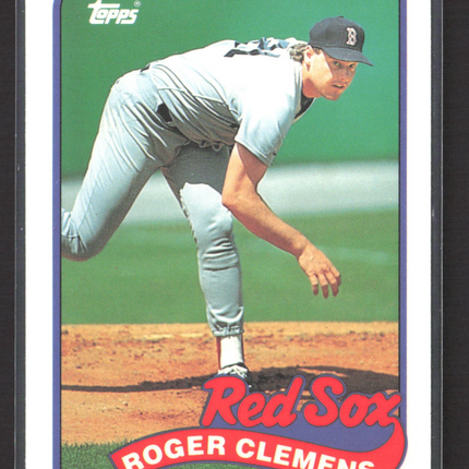 1989 Topps Tiffany Roger Clemens #450