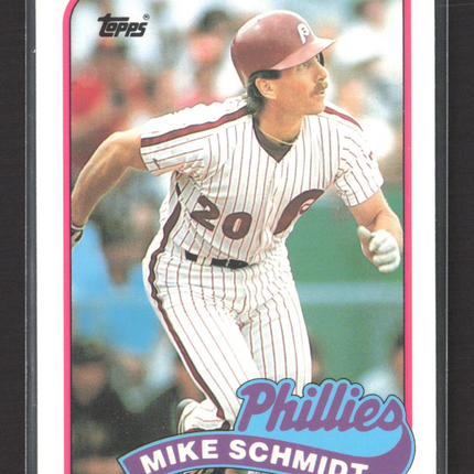 1989 Topps Tiffany Mike Schmidt #100