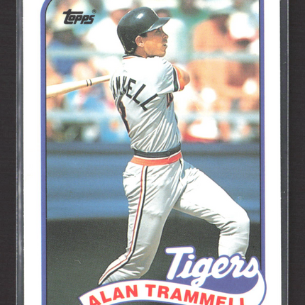 1989 Topps Tiffany Alan Trammell #770