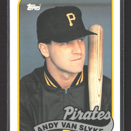 1989 Topps Tiffany Andy Van Slyke #350