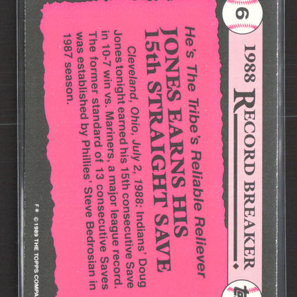 1989 Topps Tiffany Doug Jones #6