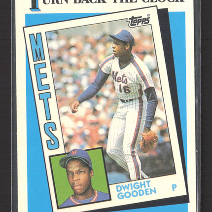 1989 Topps Tiffany Dwight Gooden #661