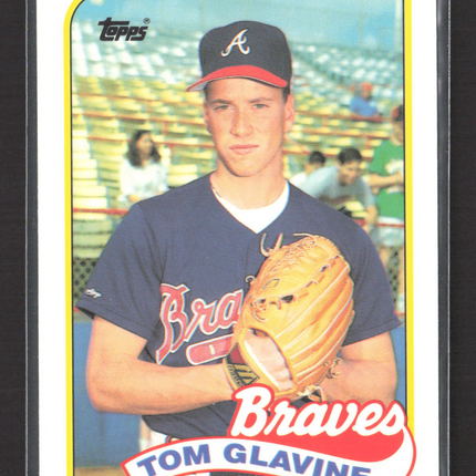 1989 Topps Tiffany Tom Glavine #157