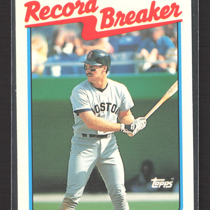 1989 Topps Tiffany Wade Boggs #2