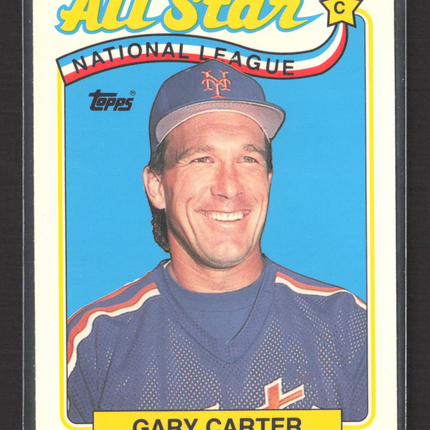1989 Topps Tiffany Gary Carter #393